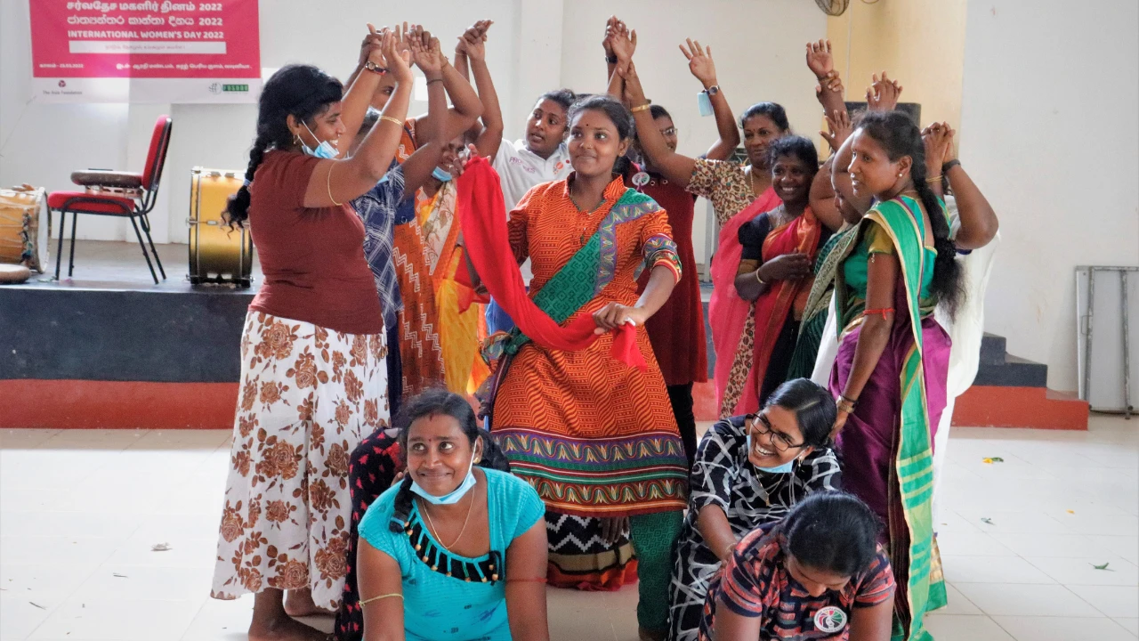 Participants in a leadership training organized by a local organization working to support women to be prominent actors in participation & representation in politics and civic activism.